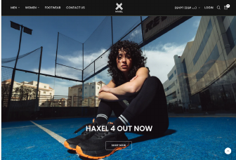 Haxel storefront